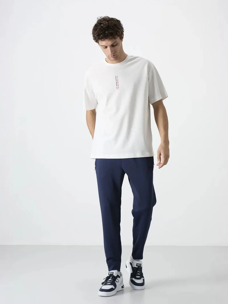 تومي لايف TOMMY Men's Solid Jogger Sweatpants