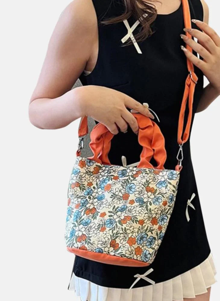YUNIQEE Multicolour Floral Lifestyle Handheld Bag