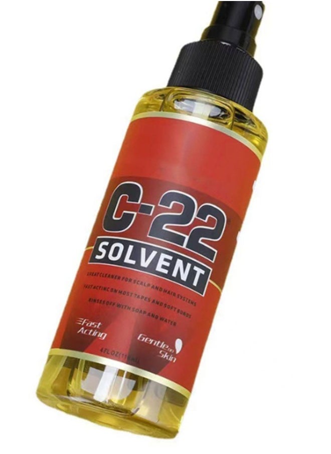 Wig Glue Remover Spray  Front Bonding Weave Active Lace Tape Meltblown Is Safe For All Skin Types（118ml）