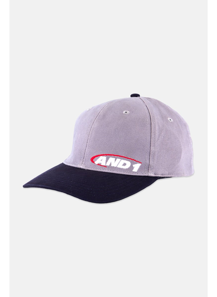 And1 Men Embroidered Logo Block Corp Hat, Grey  - Image 1