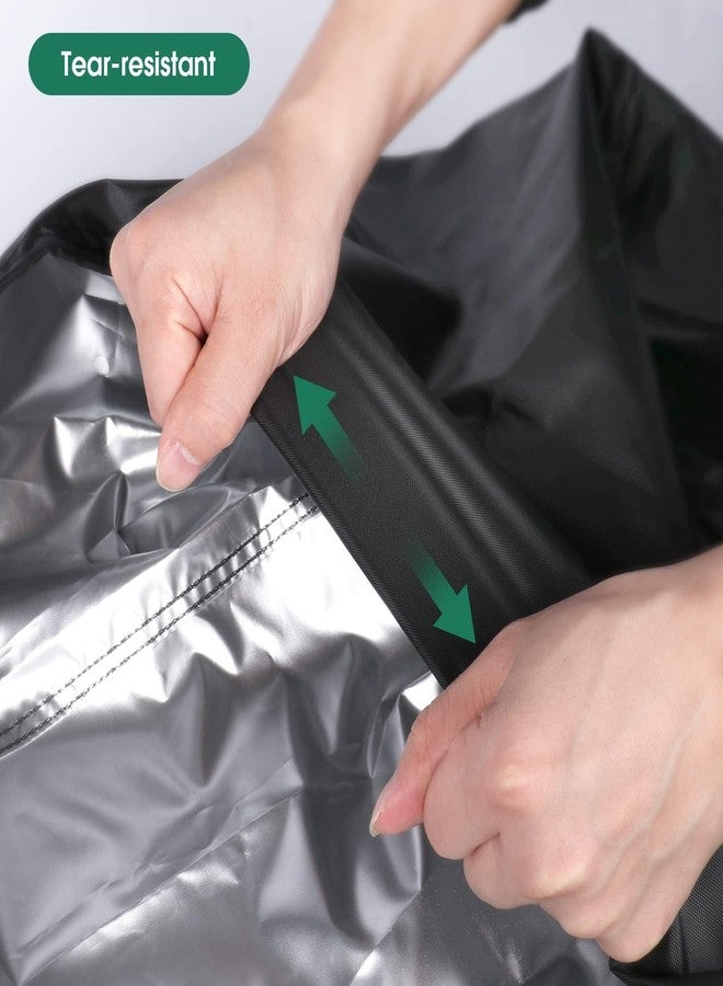 غطاء كولوين كاتيو، 79 بوصة × 37 بوصة × 70 بوصة، غطاء مقاوم للماء لأقفاص القطط الخارجية، مصنوع من قماش 420D، مناسب لأقفاص القطط الخارجية من نوع Aivituvin Cats (أسود) (الأقفاص غير متضمنة) - Image 5