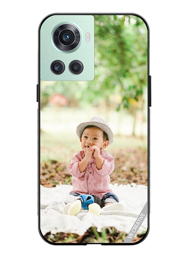 VR CREATIVE Protective Case Cover For OnePlus 10R Smiley Baby Design Multicolour - Image 1