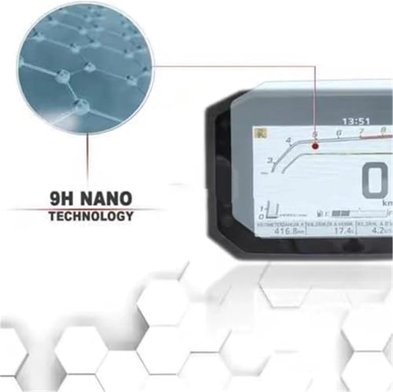 Wivplex Motorcycle Instrument Cluster Screen Protector - Image 2