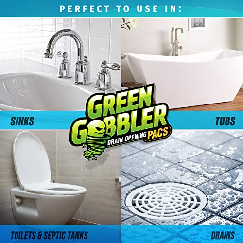 Green Gobbler حلول إيكوكلاين GGDC3SEMR جوبلر يكسر أصعب السدادات، 1 عدّ (عبوة من 1)، أخضر - Image 4