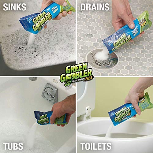 Green Gobbler حلول إيكوكلاين GGDC3SEMR جوبلر يكسر أصعب السدادات، 1 عدّ (عبوة من 1)، أخضر - Image 2