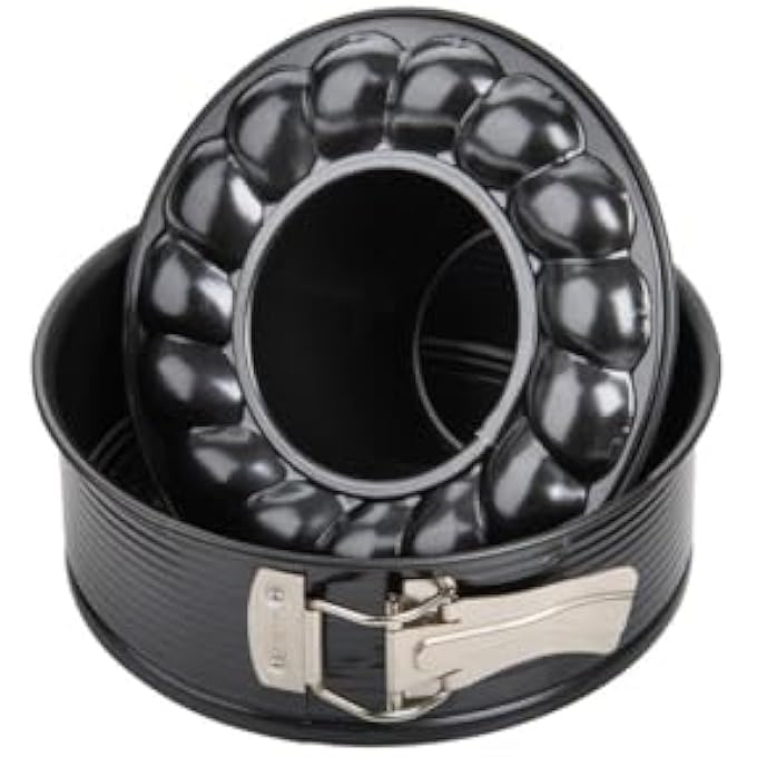 Zenker 6506 Springform Cake Tin with Flat and Tubular Base 18 cm - Image 1