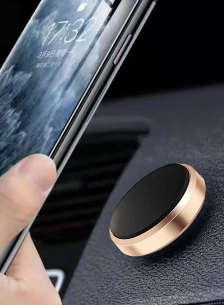 Magnetic Car Phone Holder For Car Dashboard Truck Windshield Table Suitable For Tablets Smartphones Flat Universal Magnetic Kit - Image 1