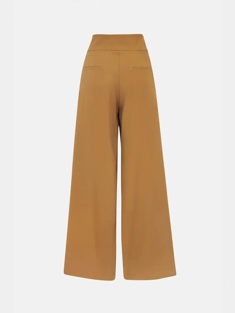 HICCUP High-Waist Wide-Leg Pants