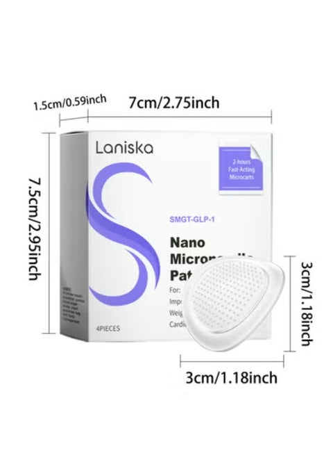 LANISKA LANISKA Body Care Patch Plant Essence Fullness Management Invisible  Patch 4PIECES | Best Price KSA