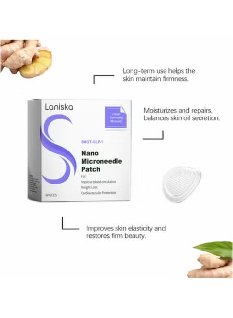 LANISKA LANISKA Body Care Patch Plant Essence Fullness Management Invisible  Patch 4PIECES | Best Price KSA