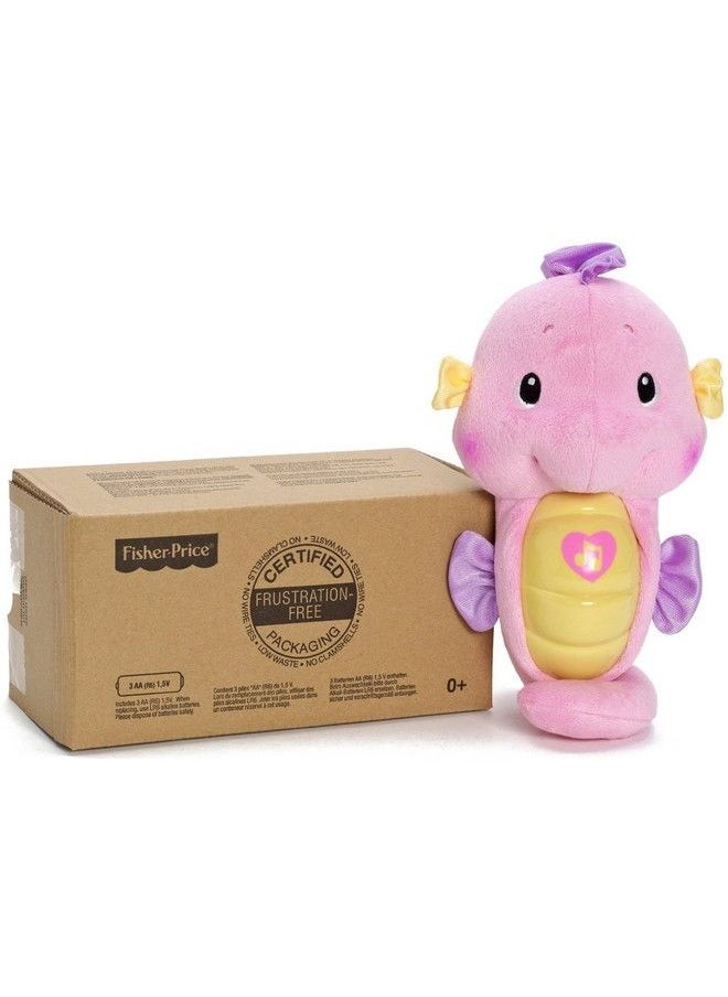 Fisher-Price - Ocean Wonders Soothe & Glow Seahorse Pink - Image 1