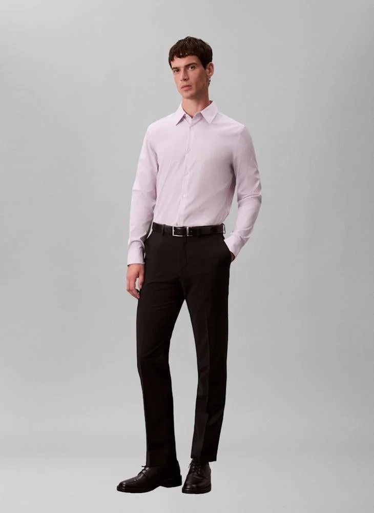 CALVIN KLEIN  Casual Long Sleeve Slim Fit Shirt for Men | Best Price UAE