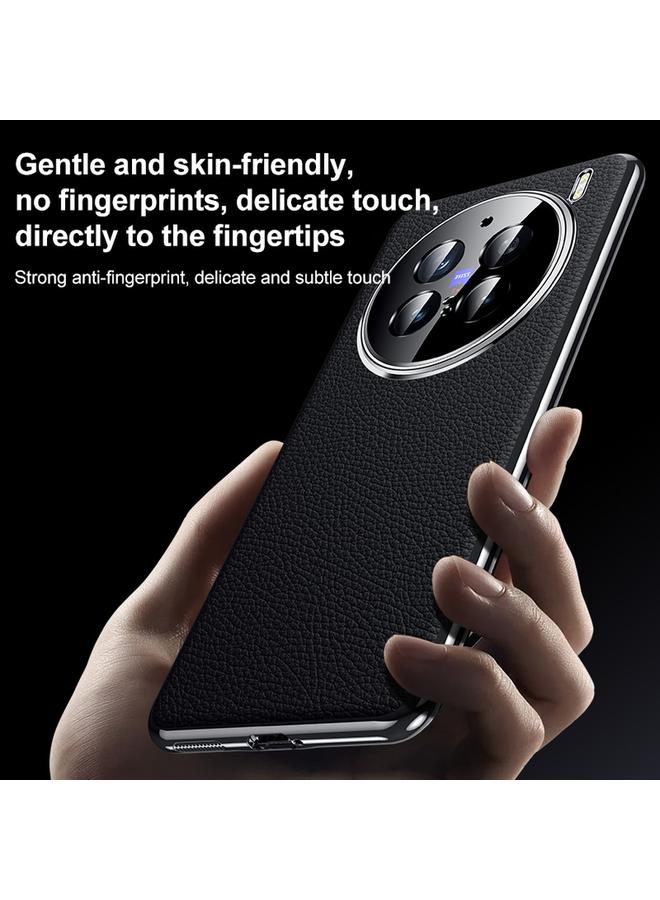 erorex Case For vivo S20 Pro Genuine Leather PC Phone Case - Image 4