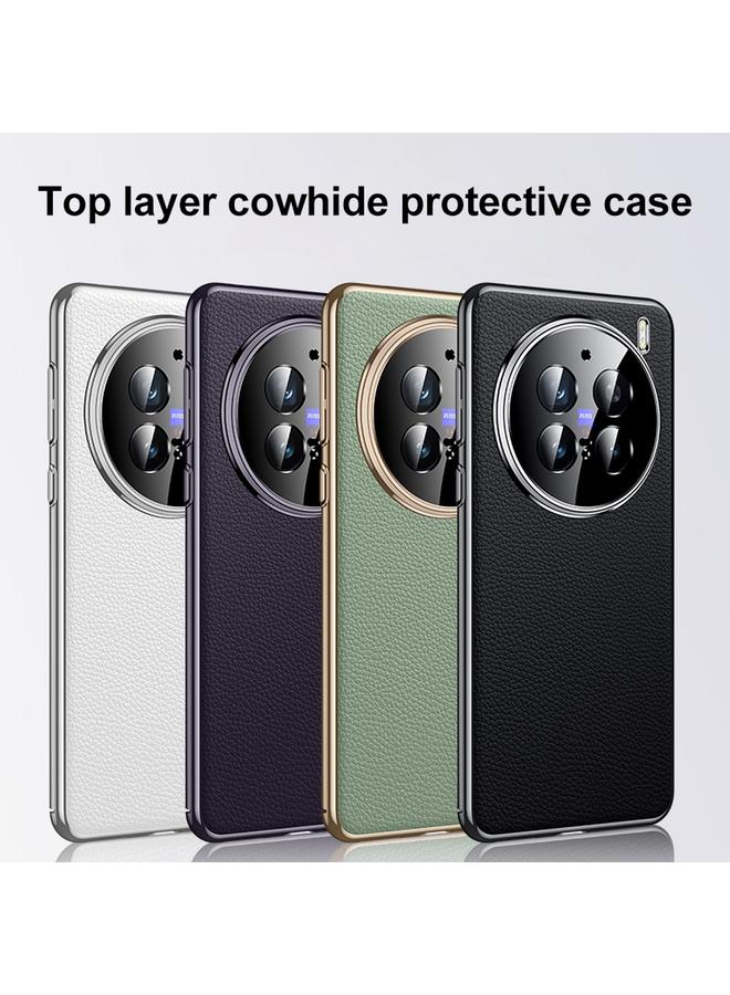 erorex Case For vivo S20 Pro Genuine Leather PC Phone Case - Image 2