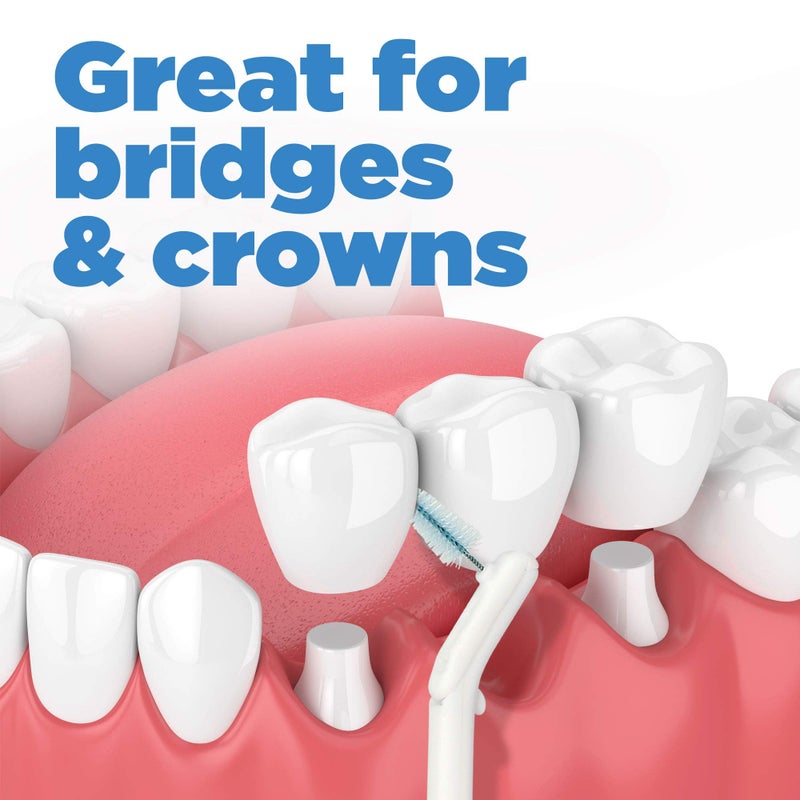 GUM Proxabrush Go-Betweens Wide Interdental Brush Refills, 2ct., (Pack of 18) - Image 3