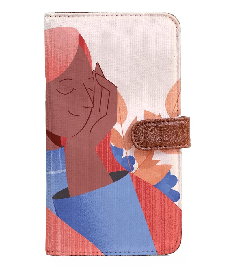 Kalankit Passport Wallet for Women | Vegan Leather Bi-Fold Long Wallet & Travel Purse | Valentine Gift for Her, Valentine Gifts for Women | Self-Love - Image 1