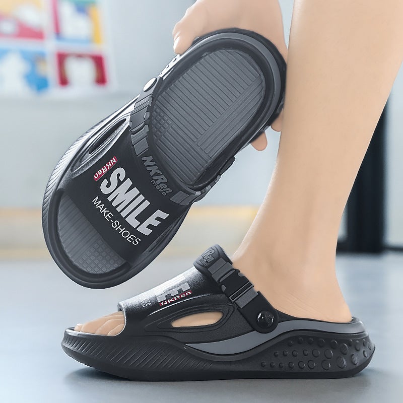 Slippers For Men Eva Sports Slippers Summer Non-Slip Beach Sandals Outdoor Leisure Large Size Trendy Slippers - Image 5