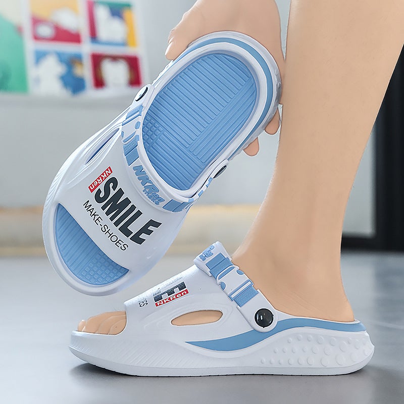 Slippers For Men Eva Sports Slippers Summer Non-Slip Beach Sandals Outdoor Leisure Large Size Trendy Slippers - Image 2