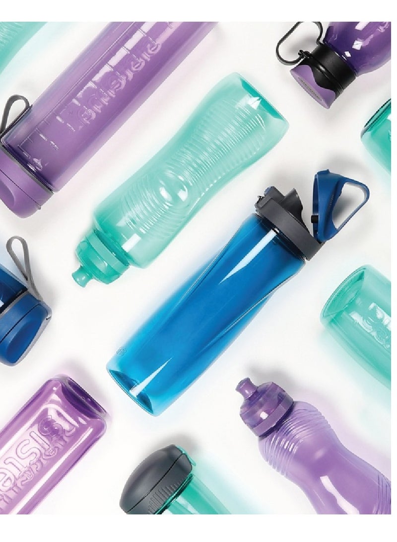 Sistema Helix Squeeze Bottle: Sports and Squeeze Bottle, Hydration Companion, Fitness Bottle, On-the-Go -  Green - 600ml - Image 4