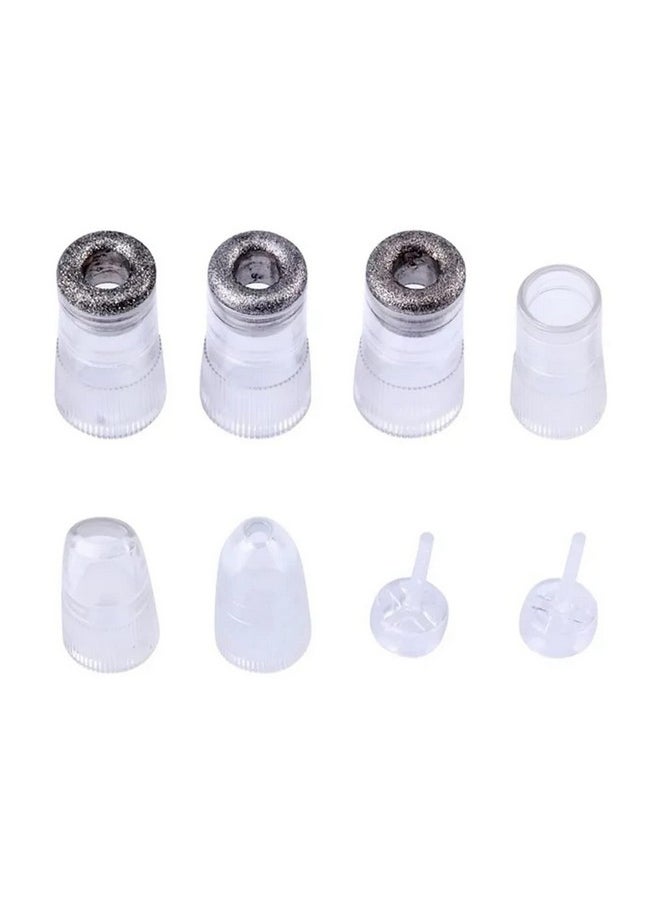 QiQiBaby Replacement Tips Filters Cottons F Diamond Microdermabrasion Vacuum Peeling Skin Rejuvenation(3 Diamond Tips + 3 Vacuum Head + 1 Bag Cotton Filter + 1 Bag Sponge?  - Image 2