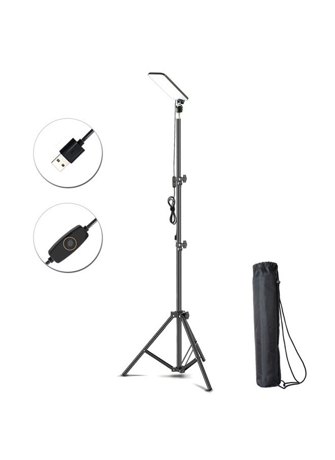 Arabest Camping Light, Camping Work Light with Stand, 1680 Lumens Telescoping Camping Light Tripod, Led Camping Lights for Backcountry Camping, Stall Lighting, Outdoor BBQ, USB Interface Powered - Image 1