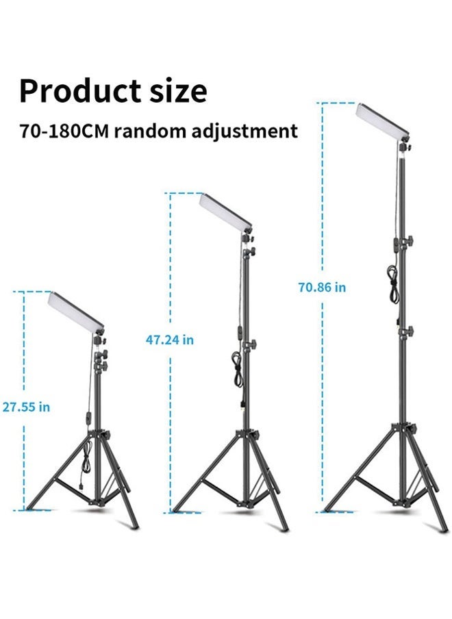 Arabest Camping Light, Camping Work Light with Stand, 1680 Lumens Telescoping Camping Light Tripod, Led Camping Lights for Backcountry Camping, Stall Lighting, Outdoor BBQ, USB Interface Powered - Image 4
