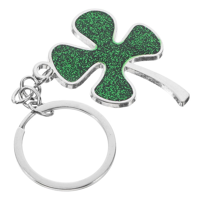 Keychain Charm Pendant Keyring Key Luck Leaf Keychain Delicate Keychain Bag Hanging Ornament - Image 1