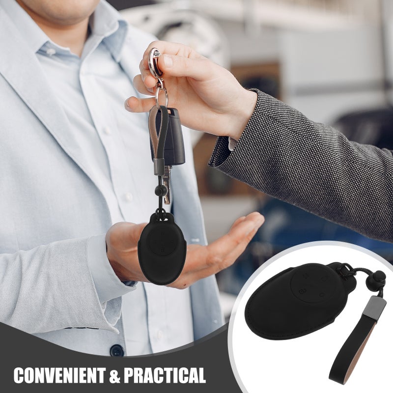 PU Car key Covers Car Key Protector Car Key Holder Key Sleeve Bags Car Key Bag Key Storage Covers Key Covers Competiable with - Image 3