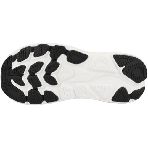 Hoka Women's Clifton 10 Sneaker, Black/White, 8 - Image 5