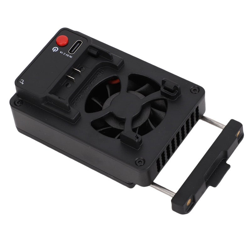 Camera Cooling Fan: Wide Compatibility Quiet Turbine Fan - Powerful Heat Dissipation Mirrorless Camera Cooler for Live Stream Vlogging Outdoor Studio Sessions - Image 5