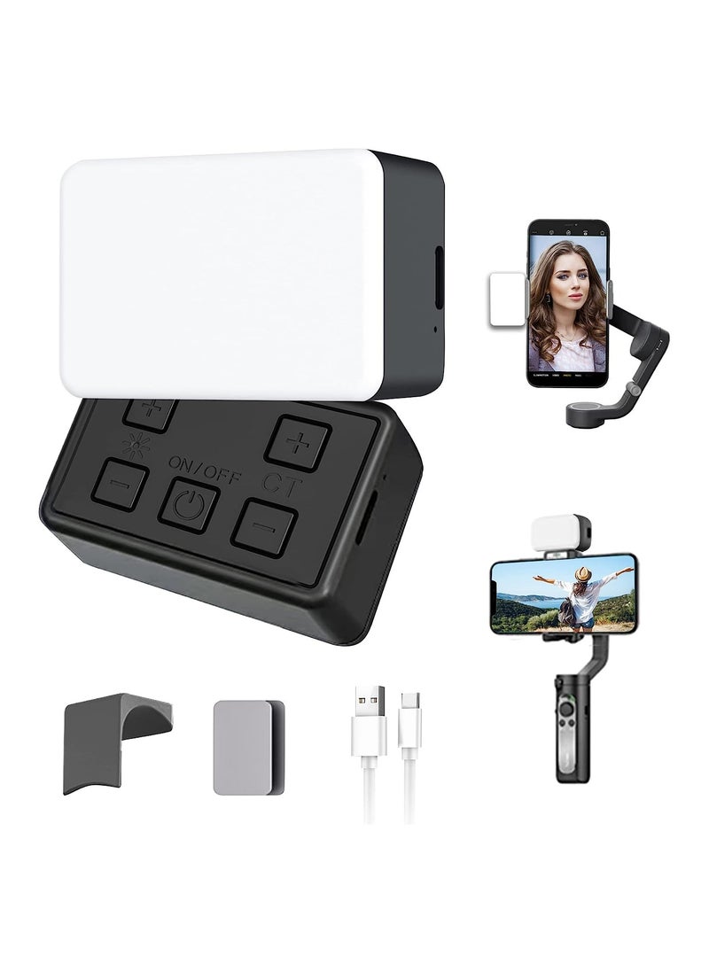 KASTWAVE - Portable LED Camera Lights, Mini Rechargeable 900mAh Fill Light, Dimmable Selfie Photography Lighting for Camera Tripod Phone - Image 1