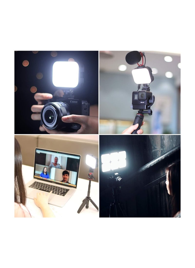 KASTWAVE - Portable LED Camera Lights, Mini Rechargeable 900mAh Fill Light, Dimmable Selfie Photography Lighting for Camera Tripod Phone - Image 1