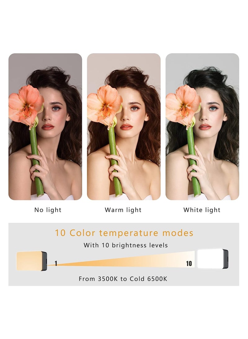 KASTWAVE - Portable LED Camera Lights, Mini Rechargeable 900mAh Fill Light, Dimmable Selfie Photography Lighting for Camera Tripod Phone - Image 1