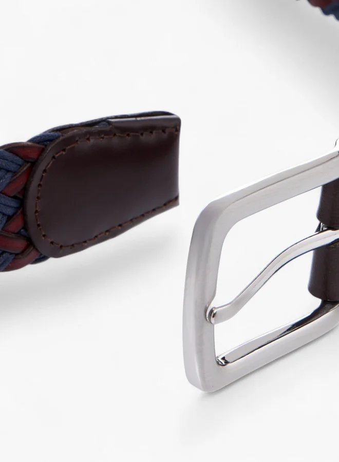 لي كوبر Braided Belt with Pin Buckle Closure