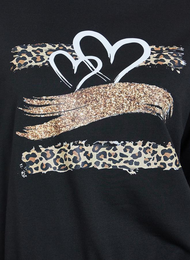 تايك تو تيشيرت بقصة عادية وأكمام طويلة - Image 3