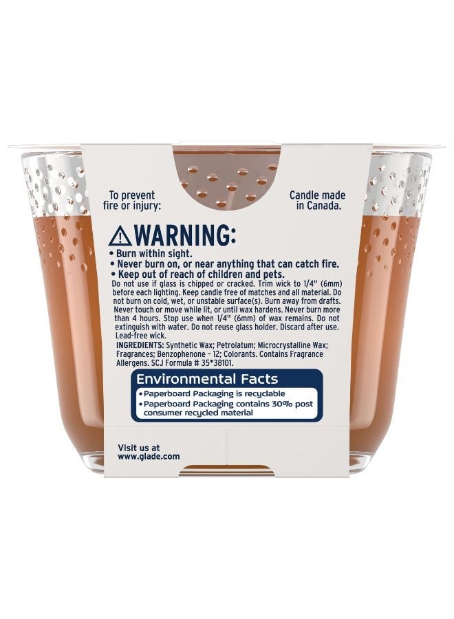 Glade Comforting Cashmere Woods Candle 193g - Image 2