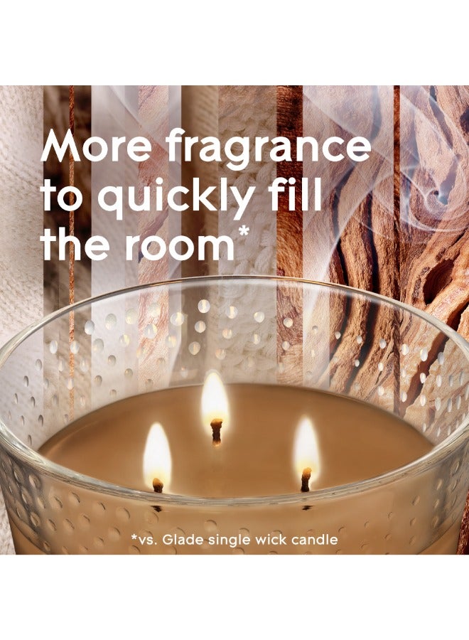 Glade Comforting Cashmere Woods Candle 193g - Image 4