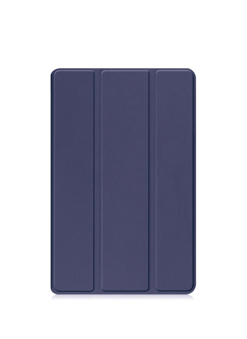 Case for Galaxy Tab A9 Plus 11'' Tablet Multi-Viewing Angles All New PU Leather Smart Cover with Auto Sleep Wake Feature Slim Flip Shell Case (Blue)