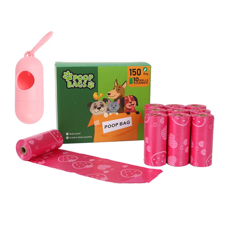 HJ Biodegradable Pet Waste Bags for Outdoor Dog Walking - Image 1