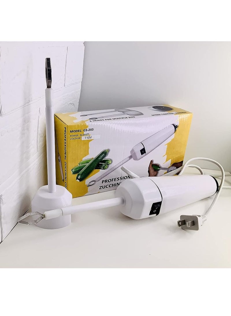 DubaiGallery Professional Electric veggie Vegetable Corer, Core Remover Tool for Zucchini, Squash, Tomato, Eggplant, Potato, Veggie Drill  - Image 2