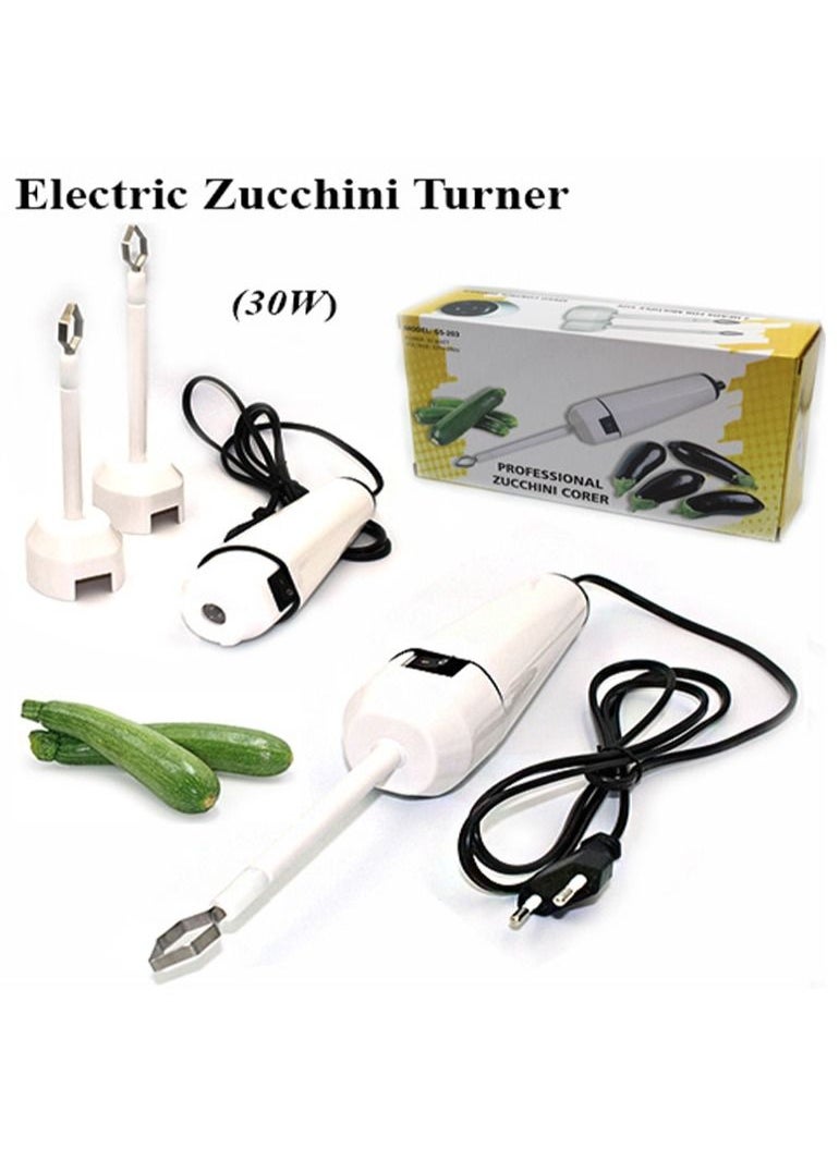 DubaiGallery Professional Electric veggie Vegetable Corer, Core Remover Tool for Zucchini, Squash, Tomato, Eggplant, Potato, Veggie Drill  - Image 4