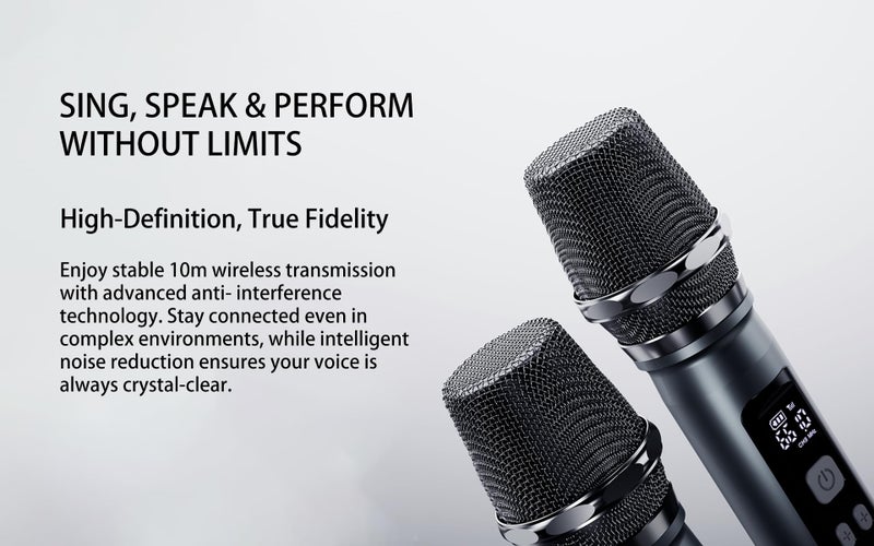 Lenyes Titan 2 Bluetooth Party Speaker | 200W Peak | 2 Wireless UHF Mics | RGB Lights | TWS Stereo | IPX6 Waterproof | 20000mAh Battery | AUX/USB/TF/OTG | Lenyes Audio App Support - Image 4