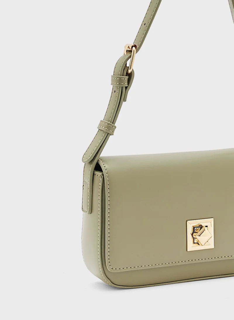 shoexpress Flap Over Shoulder Bag