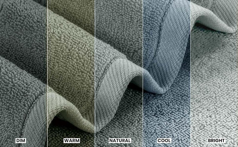 Utopia Towels 4 Pack Premium Bath Towels Set, 27 by 54 Inches, 100% Ring Spun Cotton 600GSM, Lightweight and Highly Absorbent Quick Drying Towels, Perfect for Daily Use, Cool Grey - Image 4