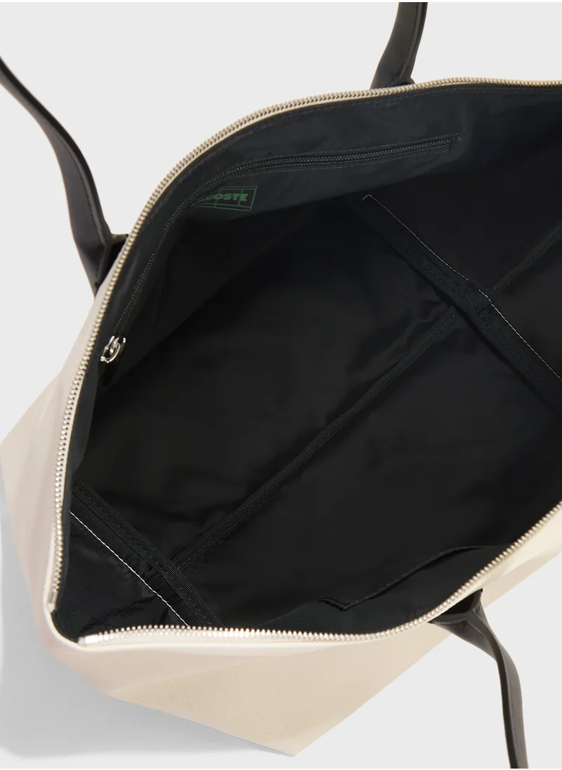 LACOSTE Essentials Top Handle Zip Over Tote