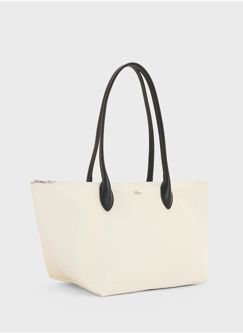 LACOSTE Essentials Top Handle Zip Over Tote