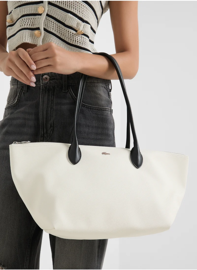 LACOSTE Essentials Top Handle Zip Over Tote