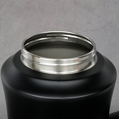 CHIEMOT Up to 160 lbs Large Cremation Urns for Adult Human Ashes, Angel Wings in Loving Memory Decorative Funeral Burial Urn for Male Female Ashes with Velvet Bag(Black) - Image 4