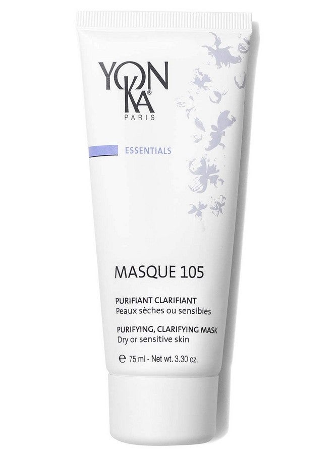 Yonka Essentials Masque 105 (75Ml) Clarifying And Purifying Face Mask Weekly Treatment For Dry And Sensitive Skin That Hydrates While Tightening Pores And Purifying Skin - Image 1