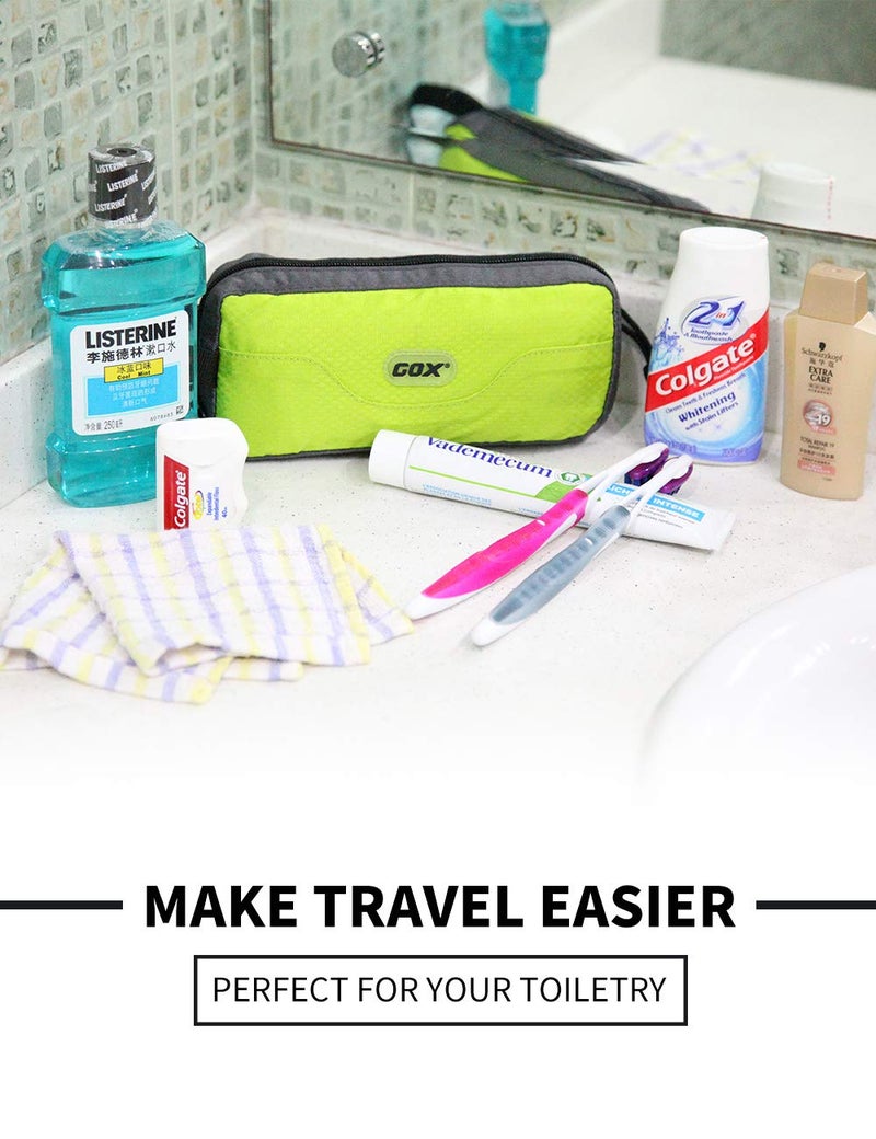 Gox Travel Toiletry Bag Dopp Kit Case For Men Multifunction Packing Organizer Pouch - Image 2